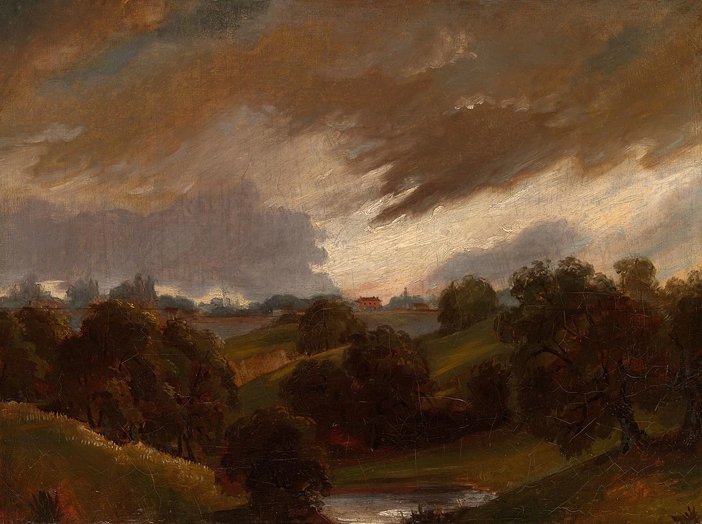 Hampstead, cielo tempestoso - Art Institute di Chicago